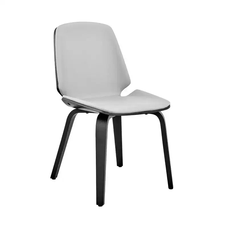Faux Leather Dining Chair, High Back