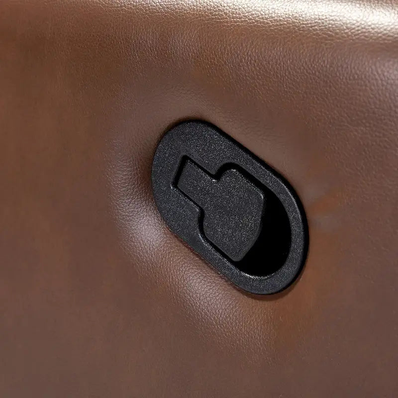 Manual Swivel Recliner with Metal Base