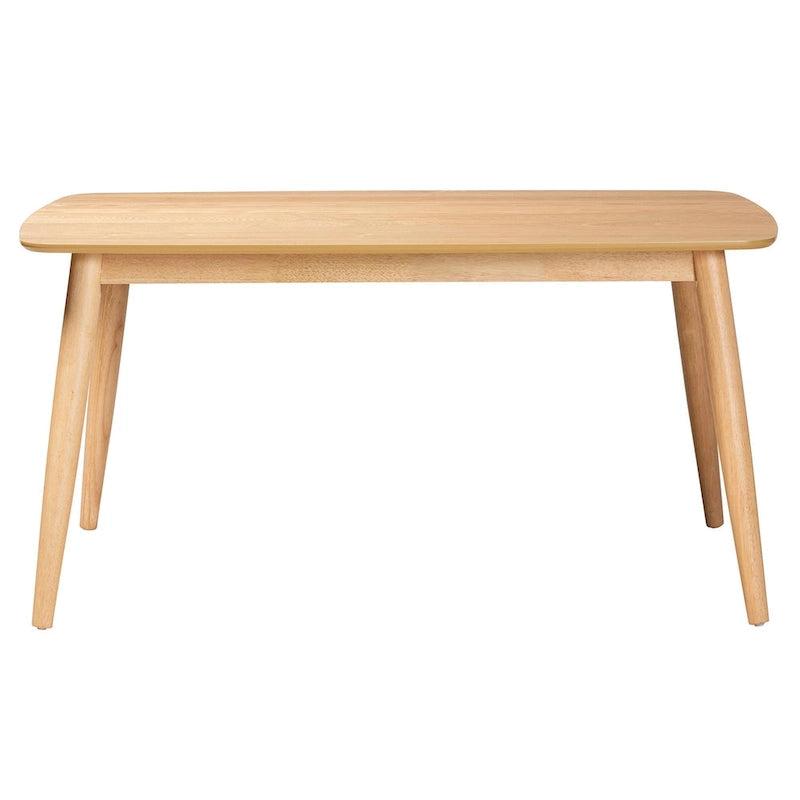 Mid-Century Modern Wood Dining Table