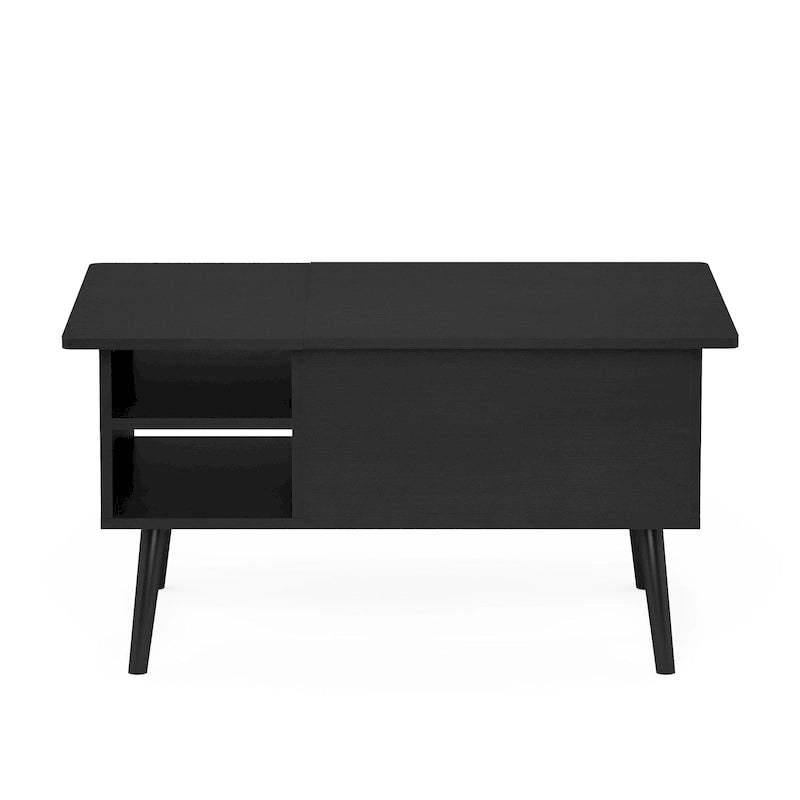Lift Top Coffee Table With Wooden Leg