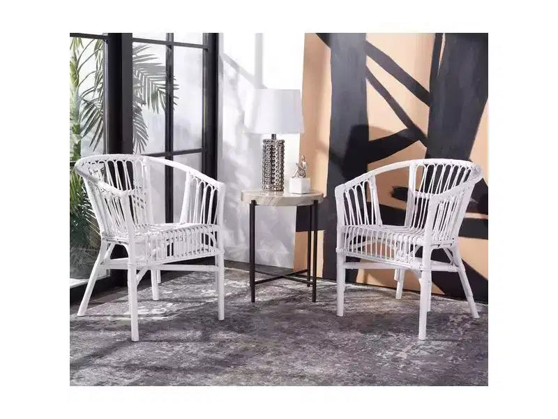 Rattan Accent Chair - Set of 2