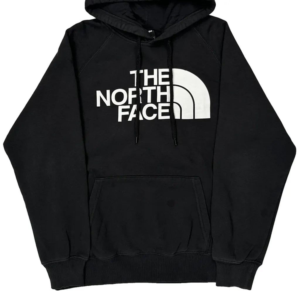 Women's Black Hoodie Regular Fit Long Sleeve Cotton Sweatshirt