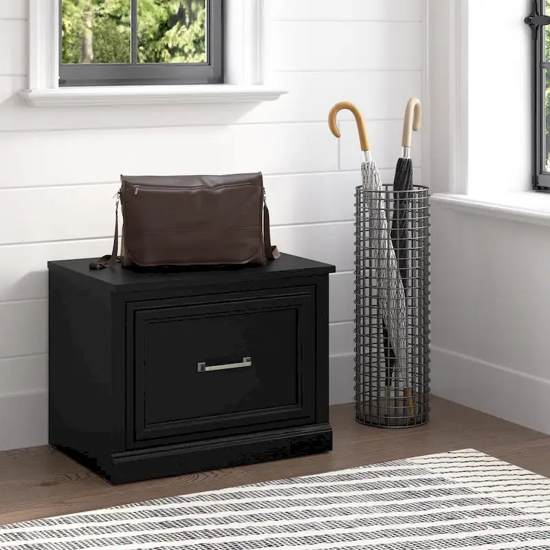 Entryway Shoe Bench with Storage Drawer