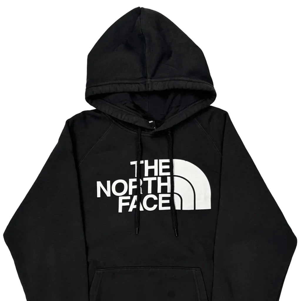 Women's Black Hoodie Regular Fit Long Sleeve Cotton Sweatshirt