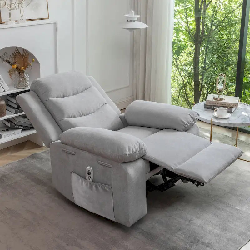 Power Recliner Chair with Heat & Vibration Massage