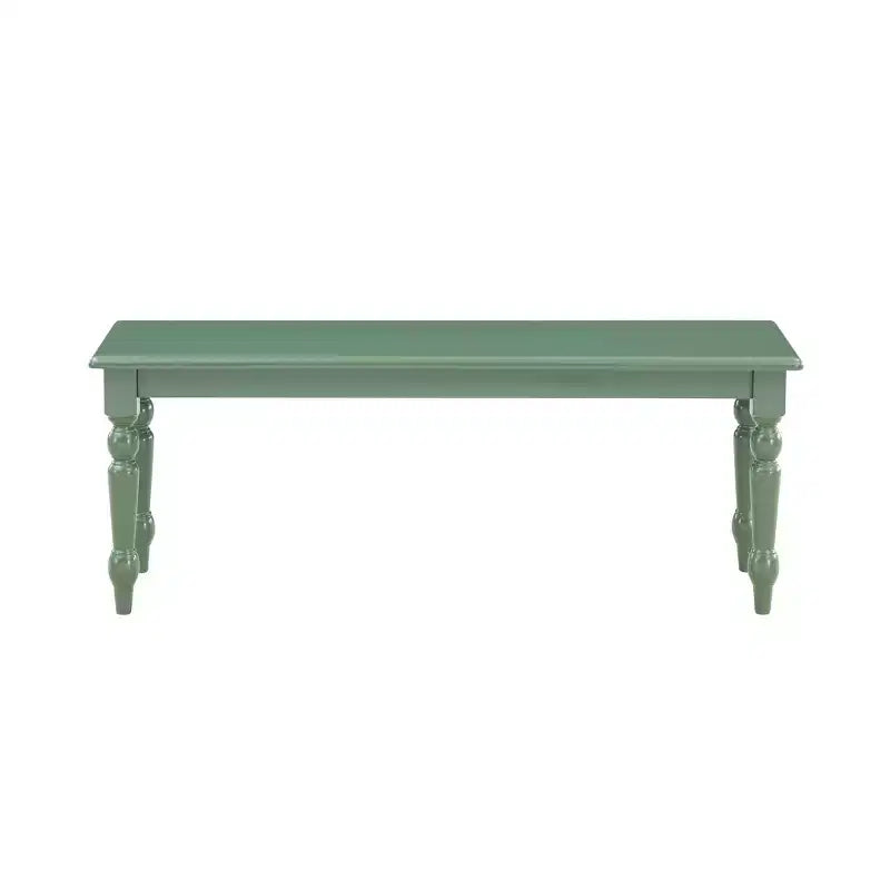Farmhouse Dining Bench, Equestrian Green