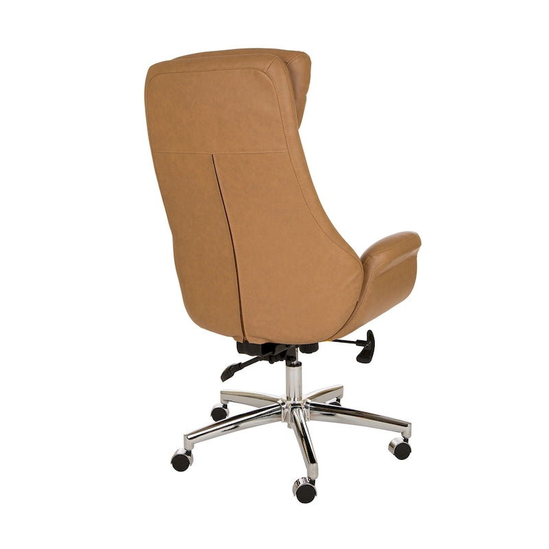 Modern High Back Adjustable Swivel Office Chair with Wheels