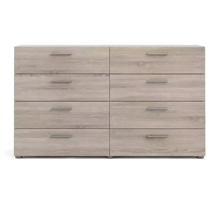 Modern 8-Drawer Double Dresser