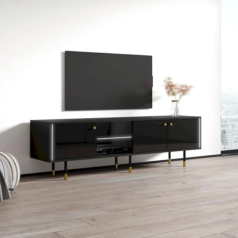 71 in. Modern TV Stand - Fits up to 80 in. TVs