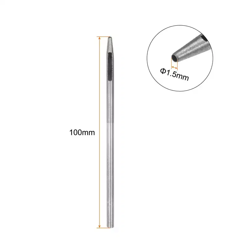 Unique Bargains Carbon Steel DIY Belt Watch Band Leather Hole Punch