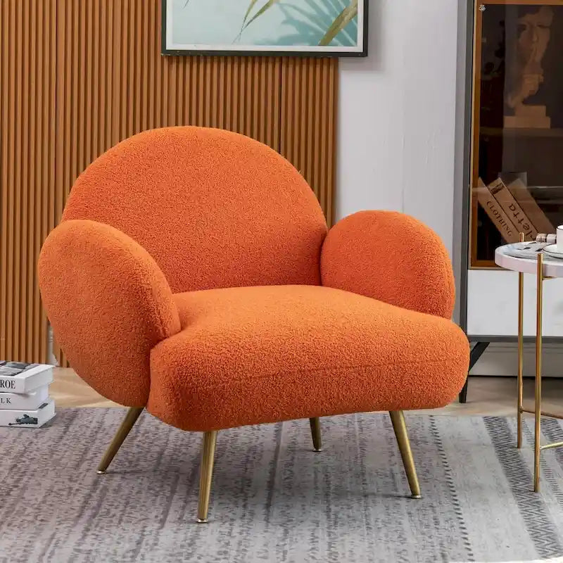 Modern Accent Chair Upholstered Armchair for Living Room, Bedroom