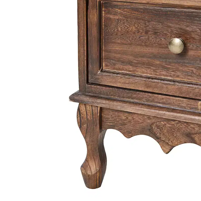 Set of 2 Galatea 32'' Traditional Solid Wood 3 - Drawer Accent Chest with Charging Station | HULALA HOME