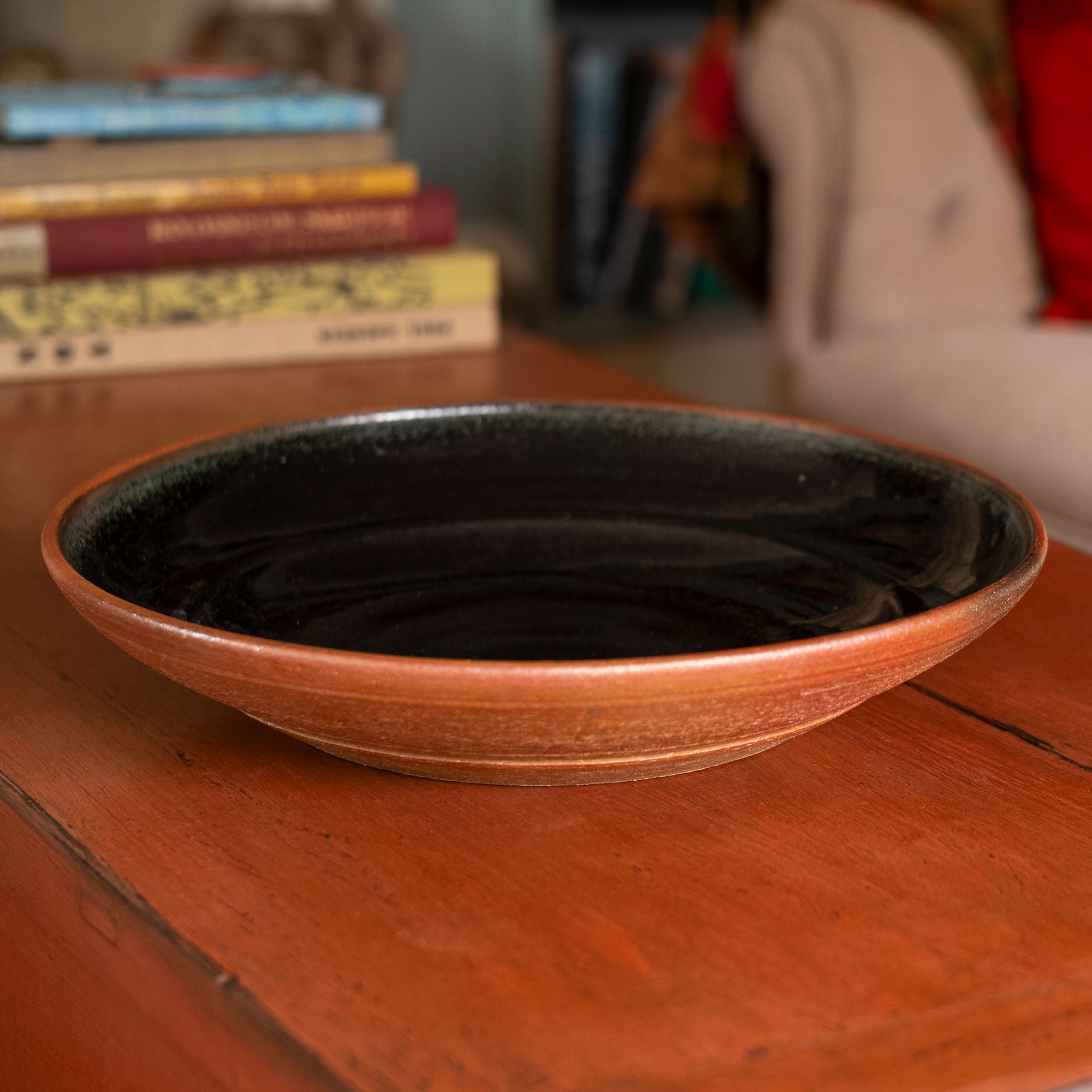 Tenmoku Large Dish