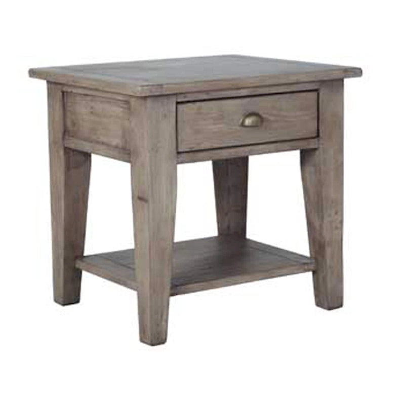 Reclaimed Wood Side Table