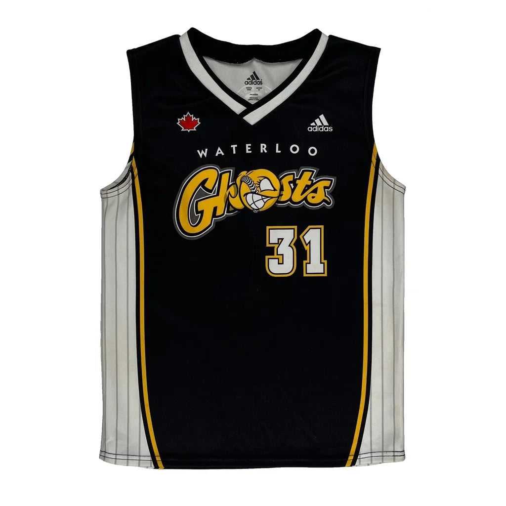 Waterloo Ghosts Graphic Jersey - Small Black Polyester