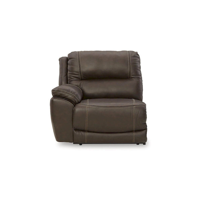 3-Piece Power Reclining Sectional Loveseat with Console