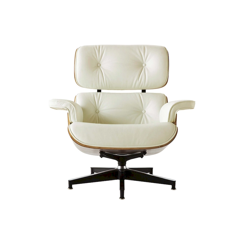 Mid Century Modern Leather Lounge Chair Armchair Recliner