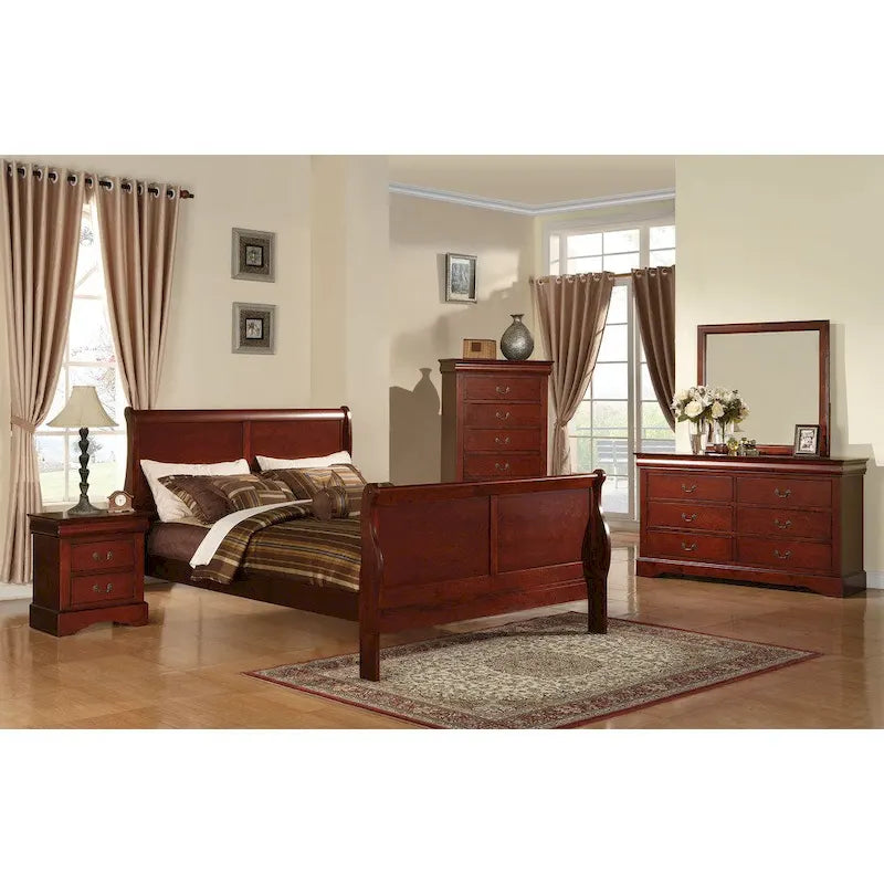 Cherry 6-Drawer Dresser