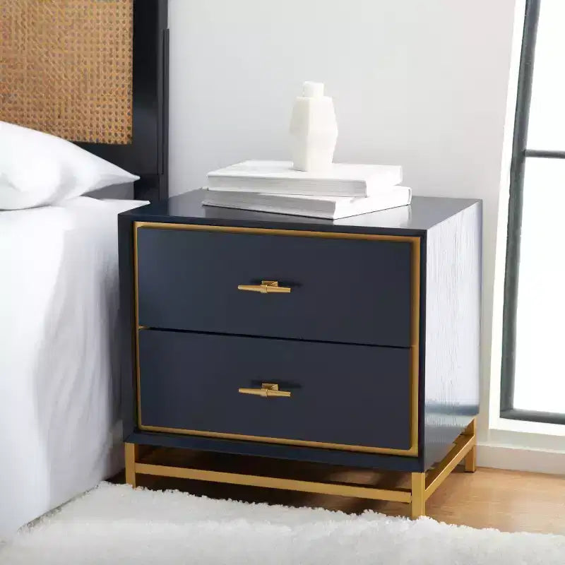 Fenno 2 Drawer Nightstand - NST6401 - Safavieh