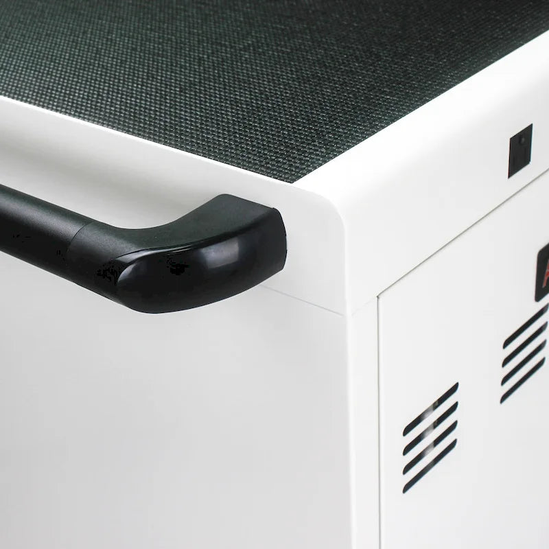 Mobile Charging Cart and Cabinet for Tablets and Laptops 31-Device Capacity