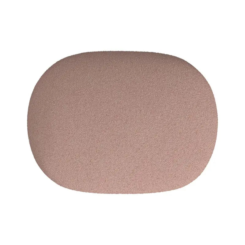 Modern Upholstered Ottoman with Boucle and Velvet Fabric Options