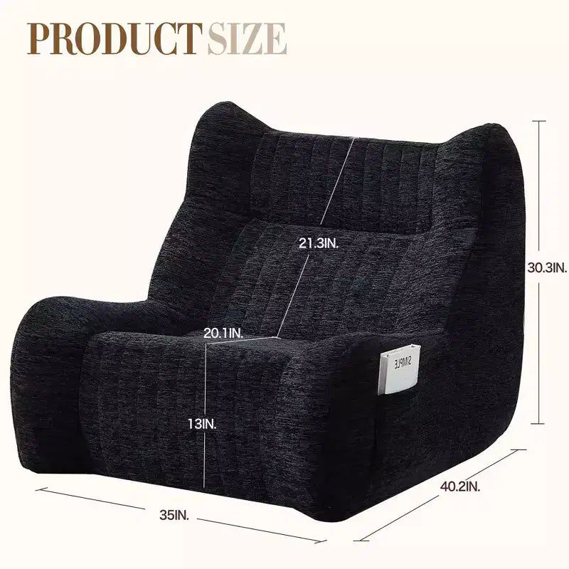 Giant Bean Bag Chair with Arms