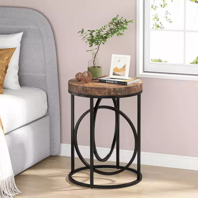 Tribesigns 19.69 Round End Table