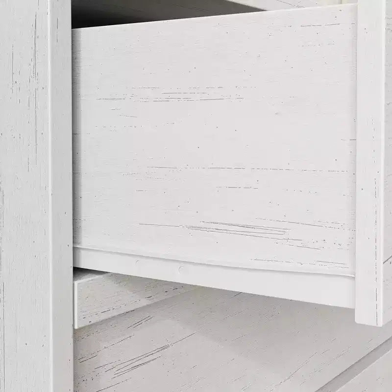 Chest of Drawers - Scandinavian Style Wood Sideboard with Spacious Countertop