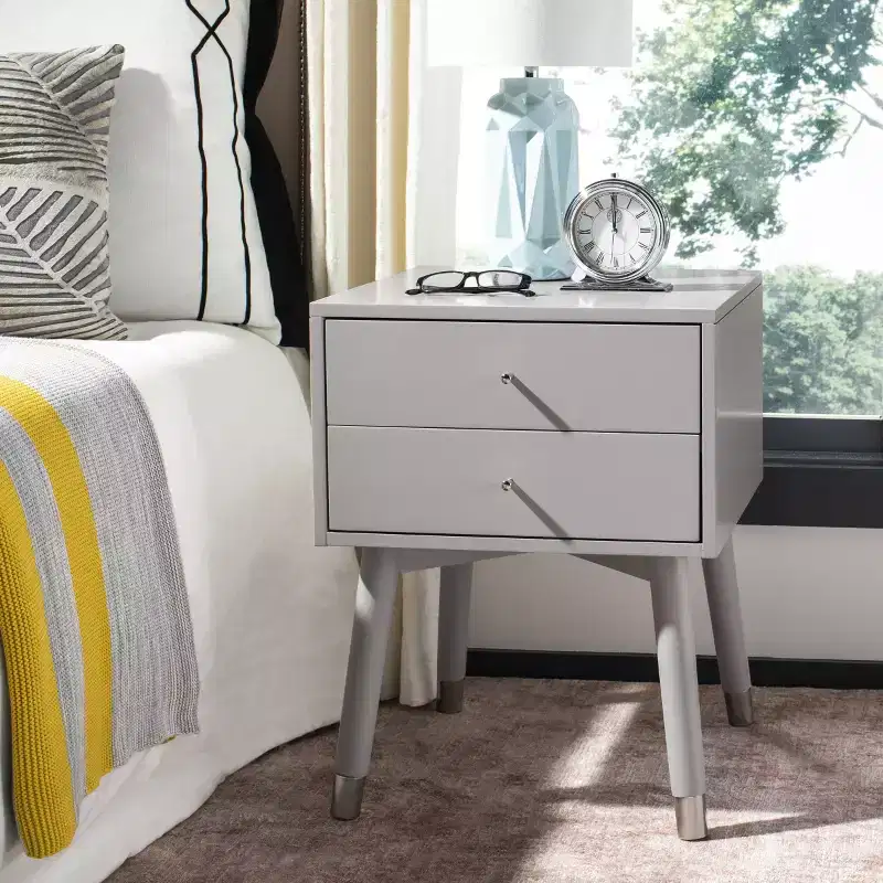Lyla Retro Nightstand - FOX6234 - Safavieh Couture