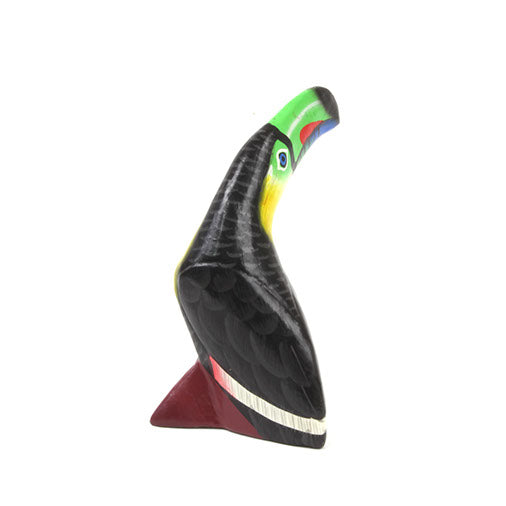 Painted Toucan Carving