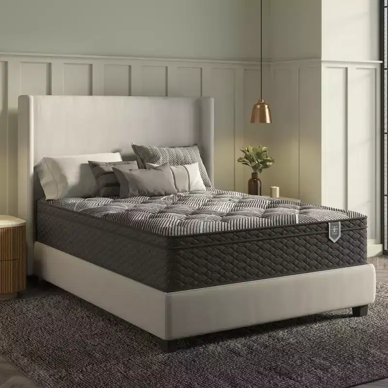 Christopher Knight Home Restonic Gel Memory Foam 14 Mattress with Euro Top Plush