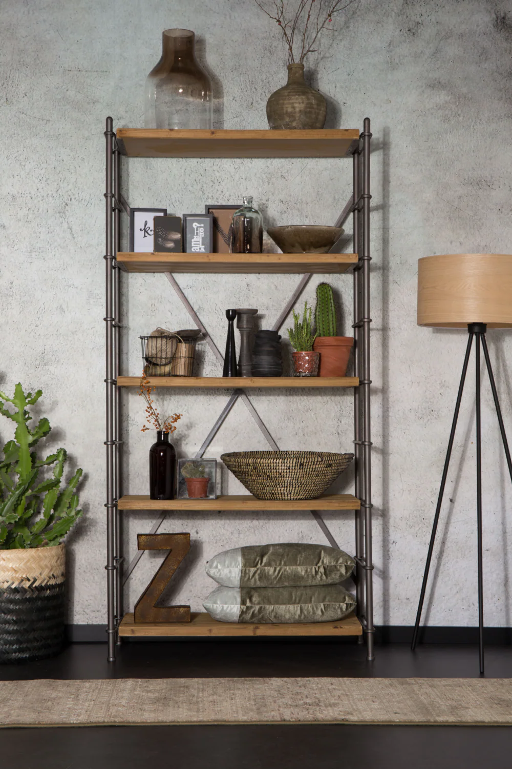 5-Shelf Storage Cabinet