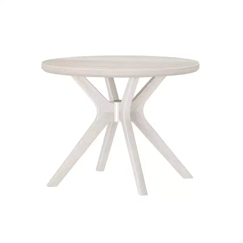 Plank+Beam Verso Round Dining Table, 38 Solid Wood Kitchen & Dining Room Table