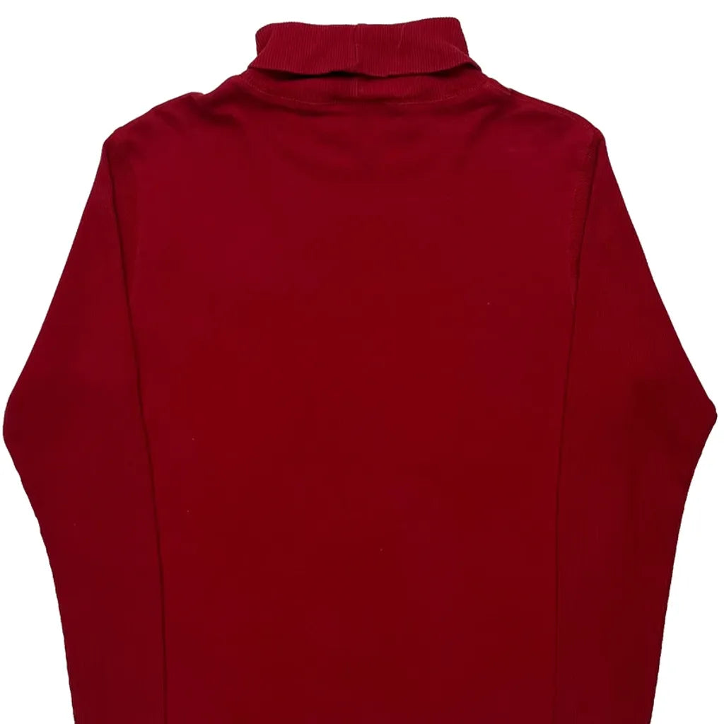 Winnie The Pooh Long Sleeve T-Shirt Women's Red Turtleneck Large