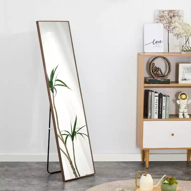 Full Length Mirror with Frame, Floor Standing Large Mirror for Bedroom, Living Room, Entryway, Dressing Area 58 x 15