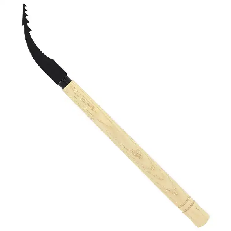 Zenport High Carbon Steel Japanese-style Crevice Weeding Tool, K211, Beige