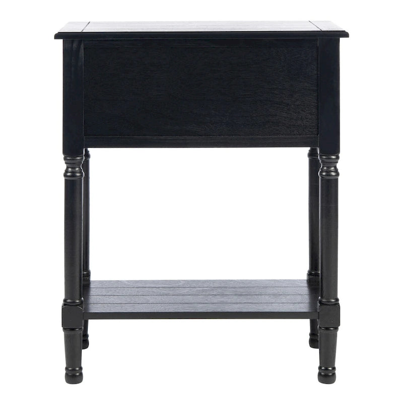 3-Drawer Console Table with Open Bottom Shelf