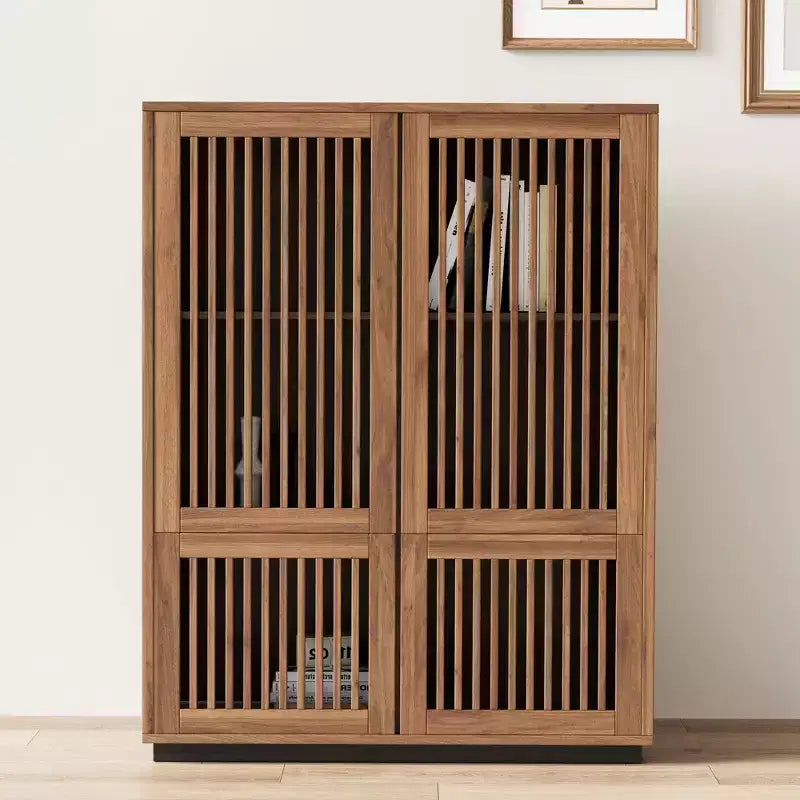 Luck Live Mid-Century Modern 34.84 inch farmhouse buffet cabinet