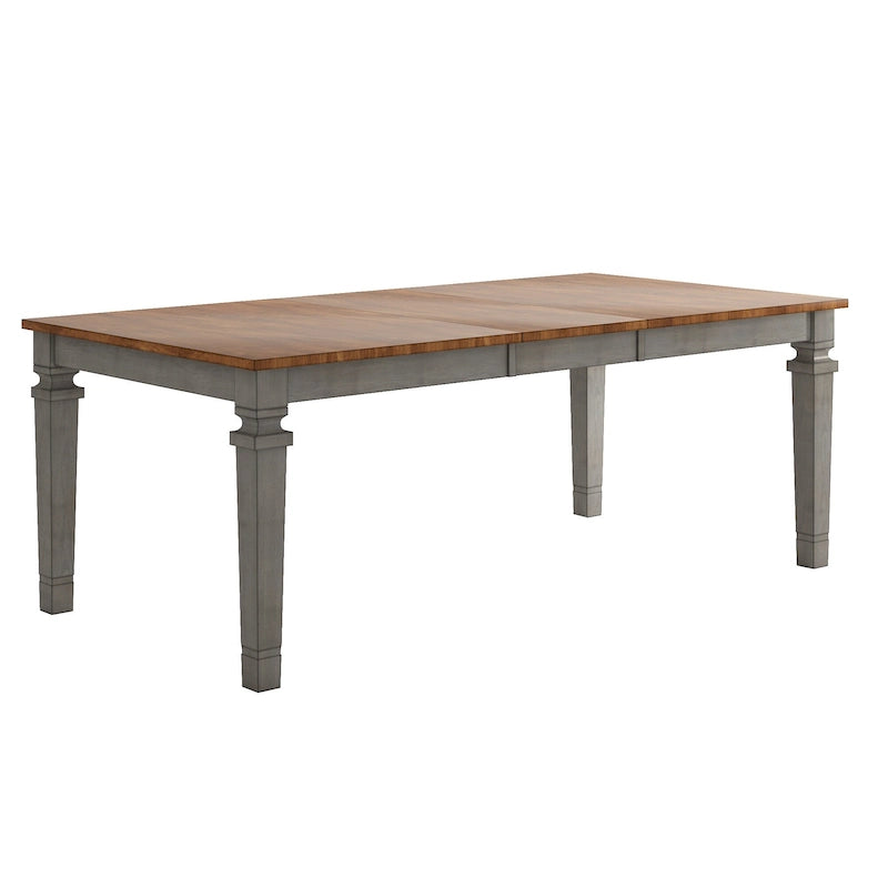 Elena Solid Wood Extendable Dining Table by