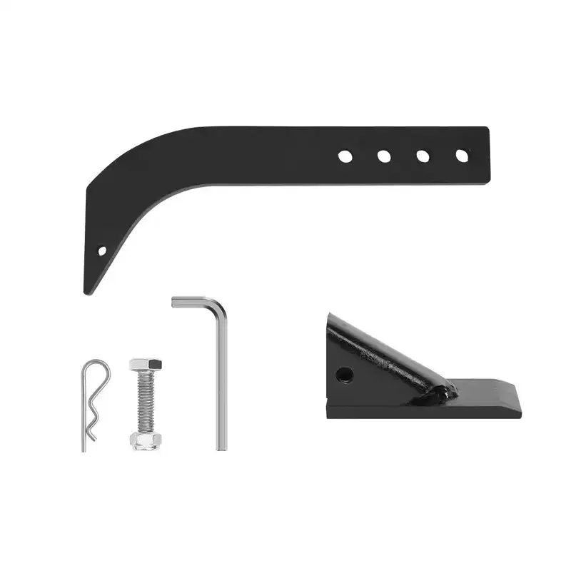 16 Box Blade Shanks  High Carbon Steel Scarifier Teeth with 4-Hole Mount, Replaceable Tooth & Pin for Tractor Box Blade Digging/Plowing