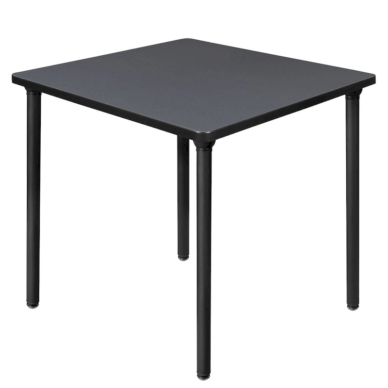 30 Square Folding Breakroom Table with Collapsible Steel Legs