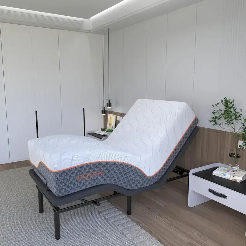 Adjustable Bed Frame with Massage