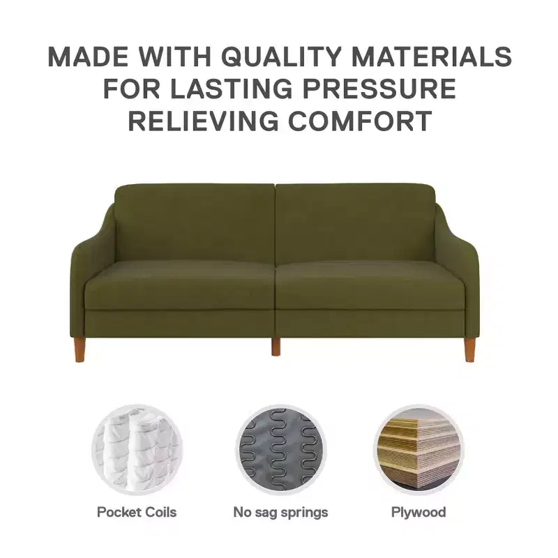 DHP Jasper Coil Futon