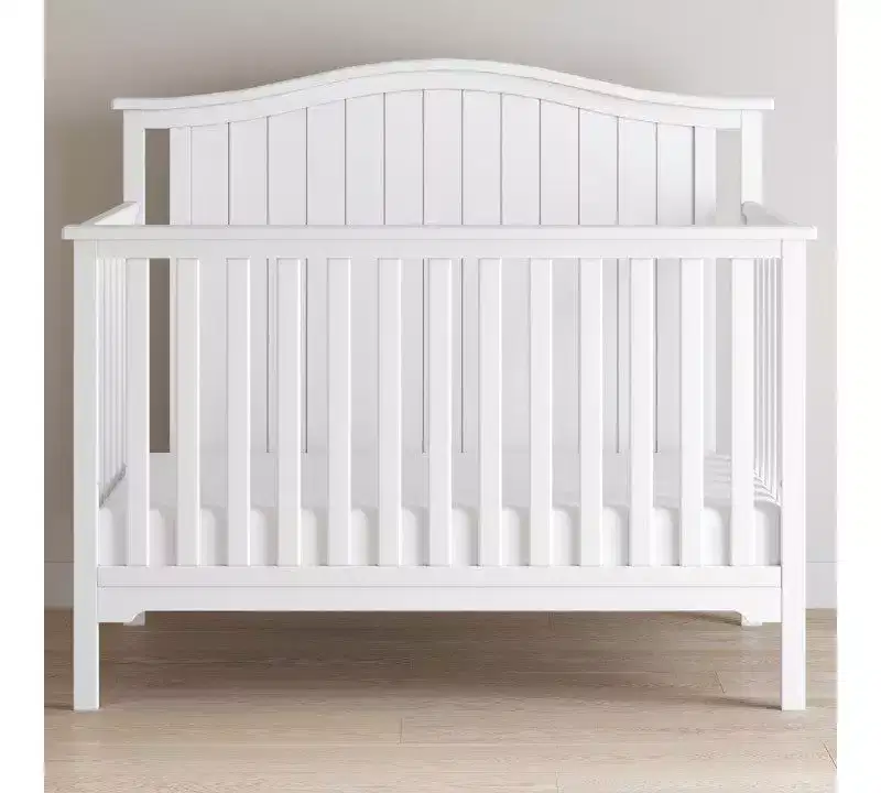 Child Craft Hampton Arch Top Crib and Changing Table Nursery Set, 2-Piece, Includes 4-in-1 Convertible Crib and Changing Table