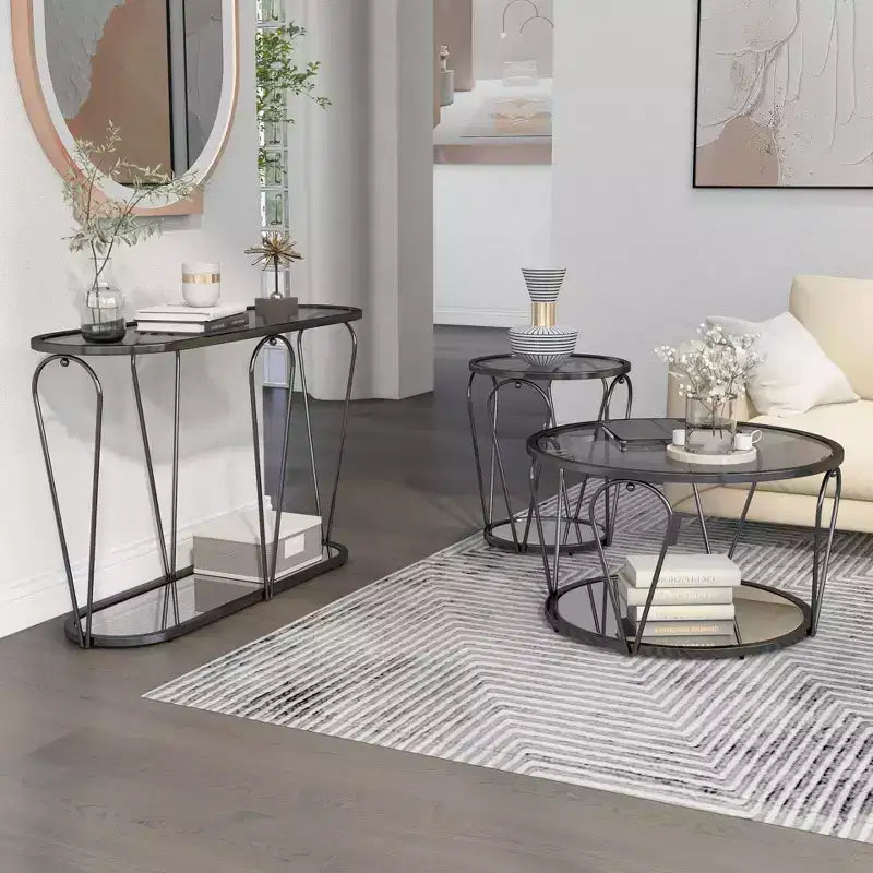 31  Contemporary Round Coffee Table